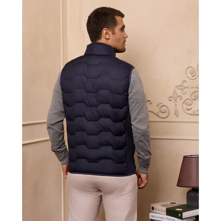 Chaleco Hombre Joaco Azul Oxford