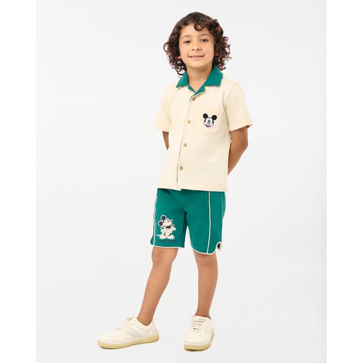 Camisa Niño Pablo Crema Pastel