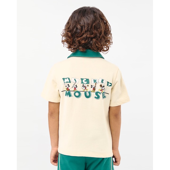 Camisa Niño Pablo Crema Pastel