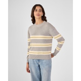 Chompa Mujer Delila Gris Melange