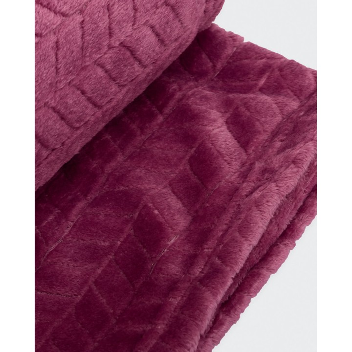 Manta Unisex Airam Malva Deco