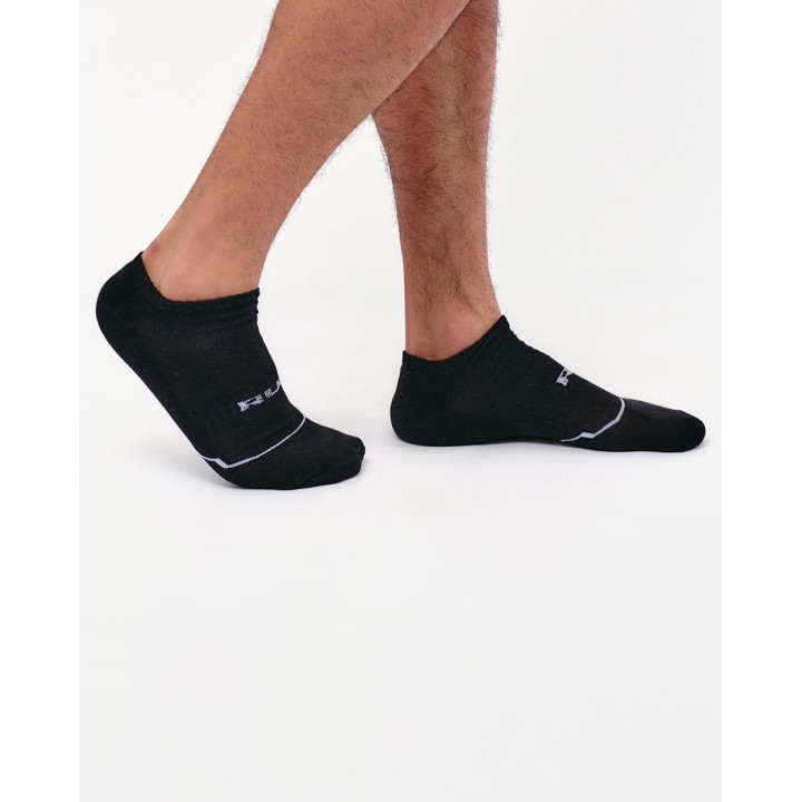 Calcetines Pack x 3 Hombre Marcos Blanco/Negro/Melange