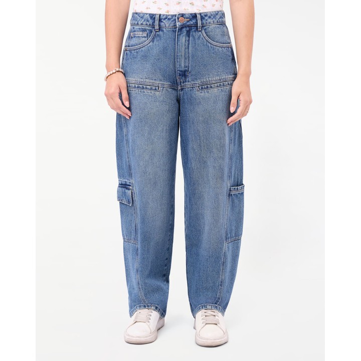 Jean Mujer Aliz Total Dirty Orange