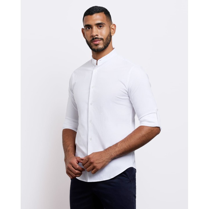 Camisa Hombre Serna Blanco Optico