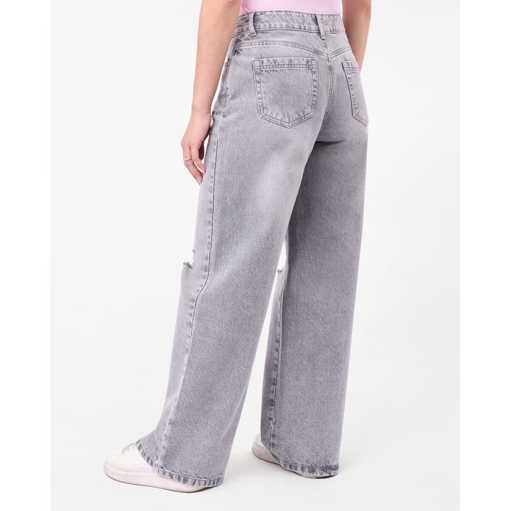 Jean Mujer Genesis Total Grey