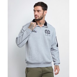 Polera Hombre State Gris Melange