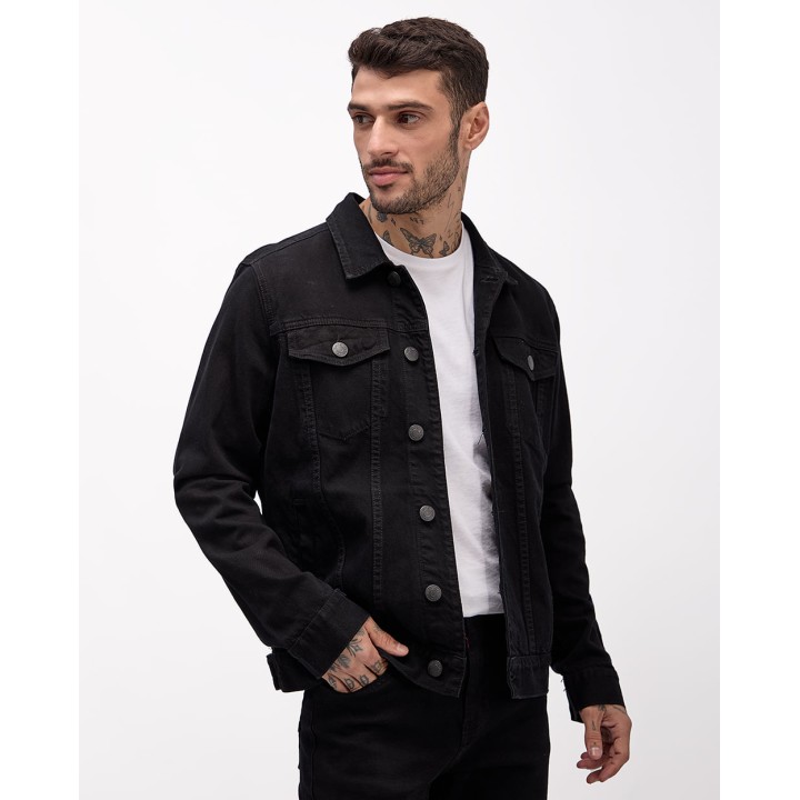 Casaca Jean Hombre Nee Negro