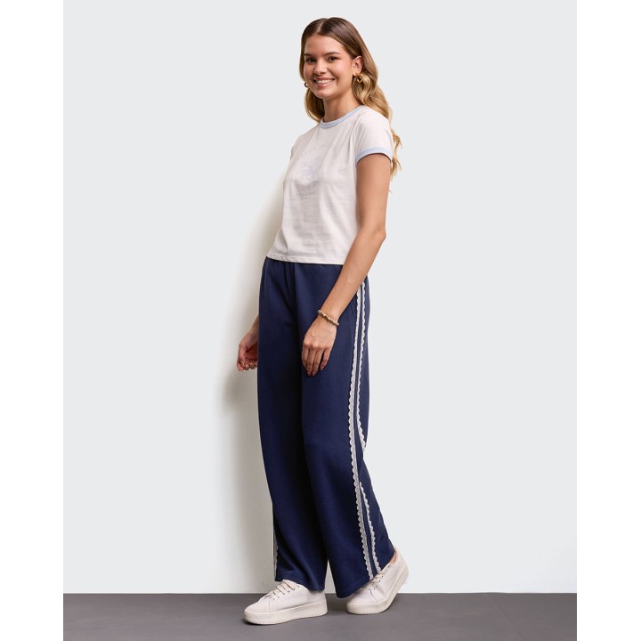 Pantalón Mujer Dari Azul Náutico