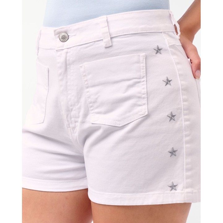 Short Mujer Antho Blanco Optico