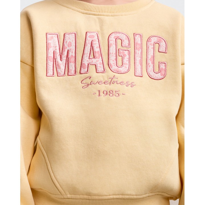 Polera Niña Laura Amarillo Aspen