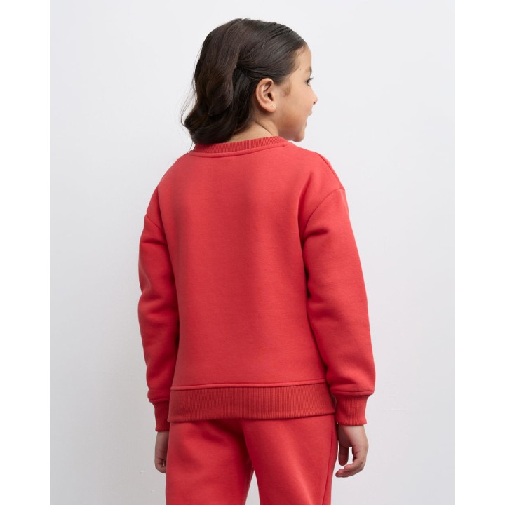 Polera Niña Francine Rojo