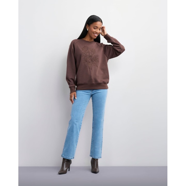 Polera Mujer Marangely Marron Coffee
