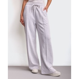 Pantalón Mujer Andrea Grey Fit Poly Htr