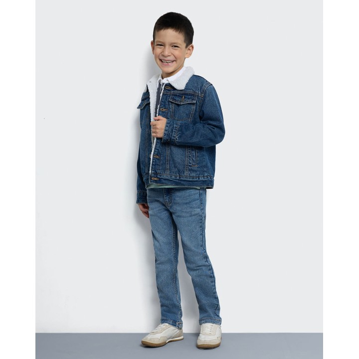 Casaca Niño Sir Acid Wash
