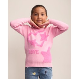 Chompa Niña Leonor Rosado