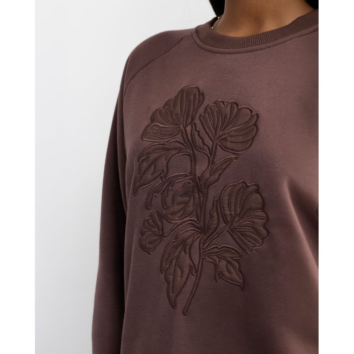 Polera Mujer Marangely Marron Coffee