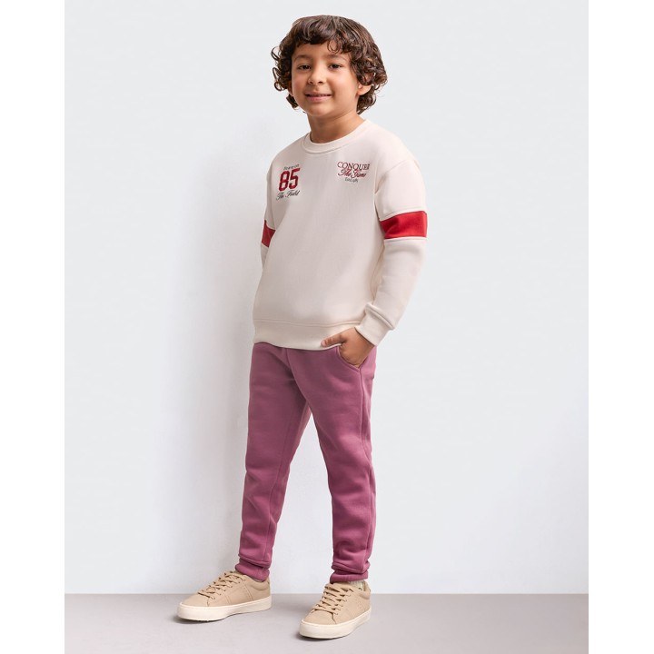Pack Pantalón Niño Tobias Malva Deco/ Negro