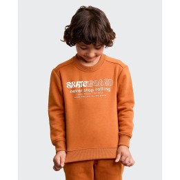 Polera Niño Franklin Marrón Siena
