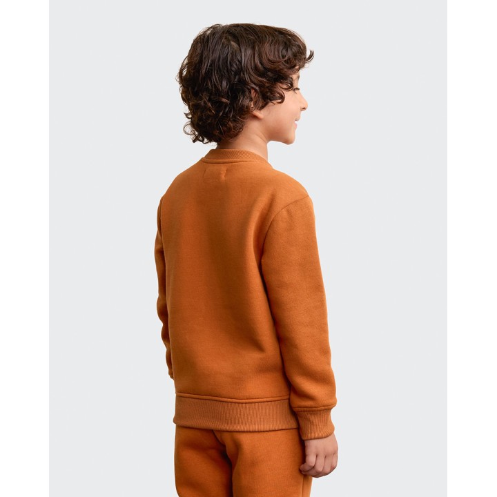 Polera Niño Franklin Marrón Siena