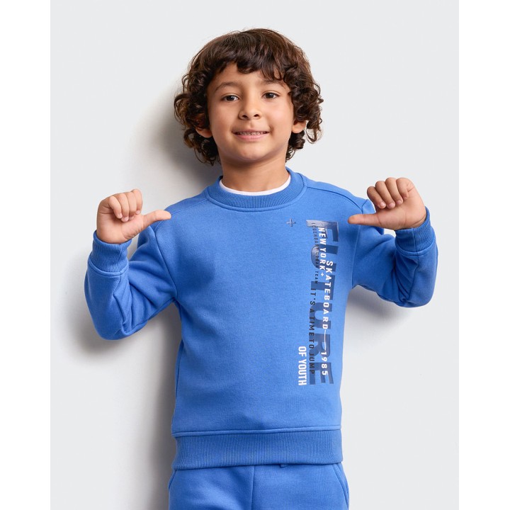 Polera Niño Franklin Azulino Sea
