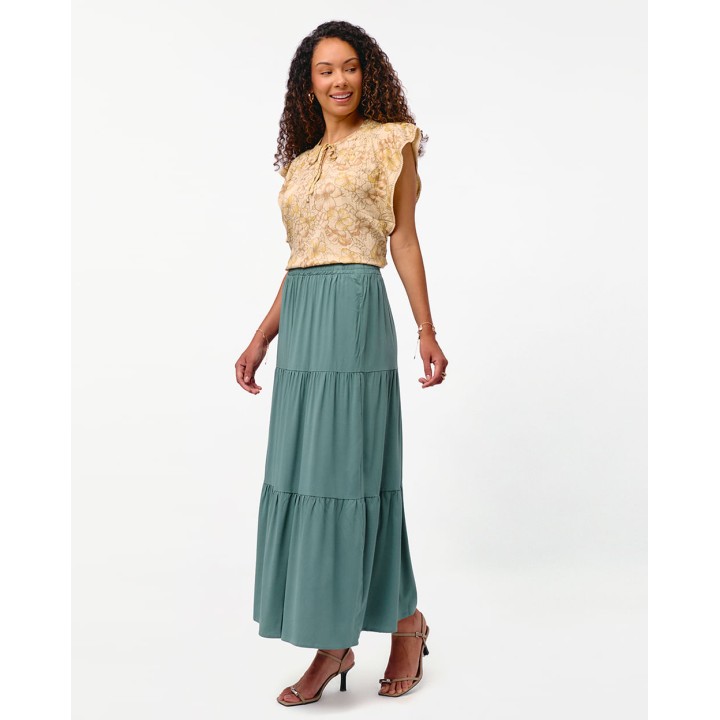 Blusa Mujer Vale Beige Crema