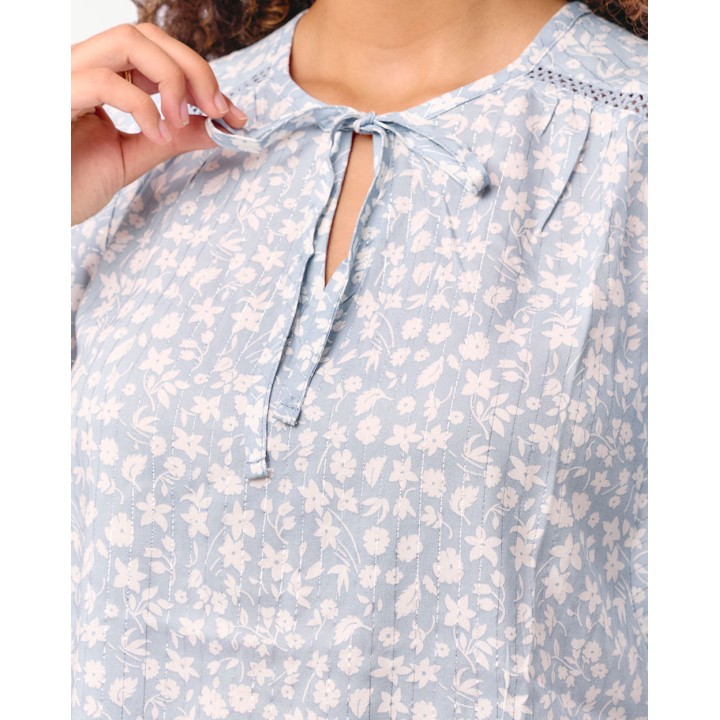 Blusa Mujer Vale Acero