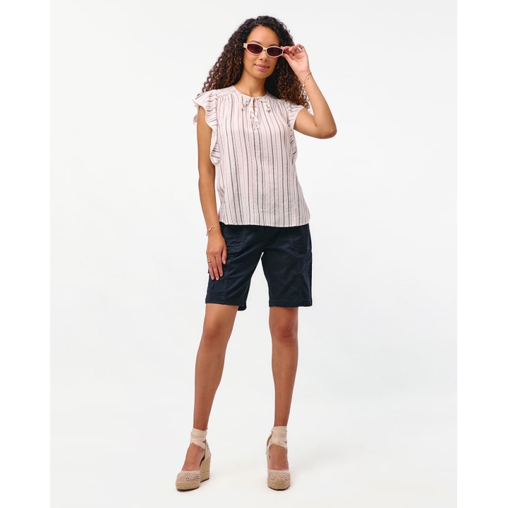 Blusa Mujer Vale Gris Glaciar