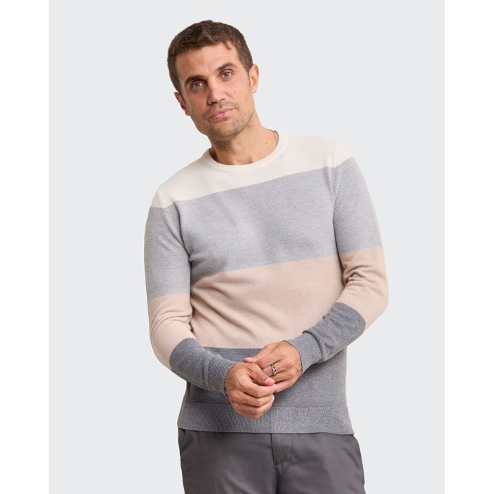 Chompa Hombre Jhair Beige Crema