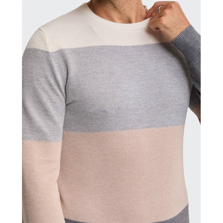 Chompa Hombre Jhair Beige Crema