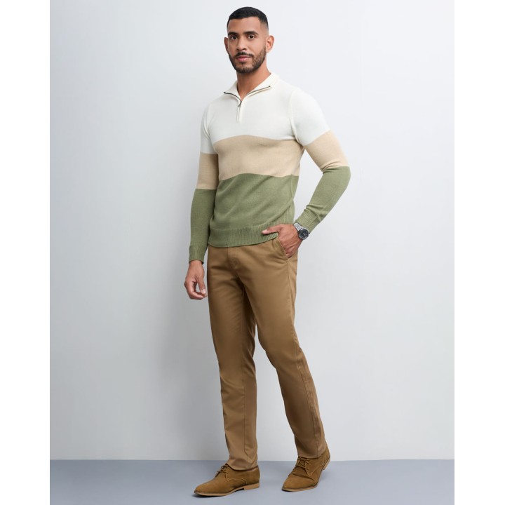 Chompa Hombre Zair Verde Dusty
