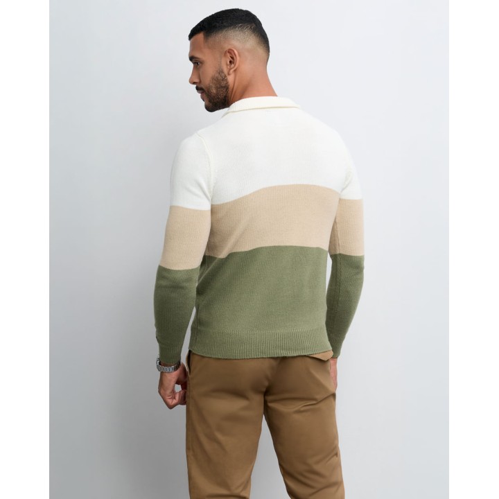 Chompa Hombre Zair Verde Dusty