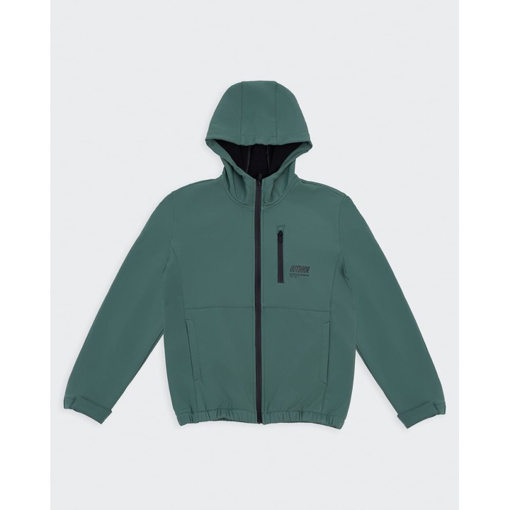 Casaca Jovencito Bowie Verde Trellis