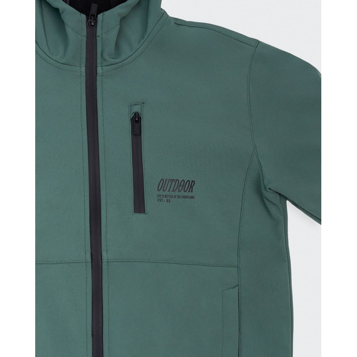 Casaca Jovencito Bowie Verde Trellis