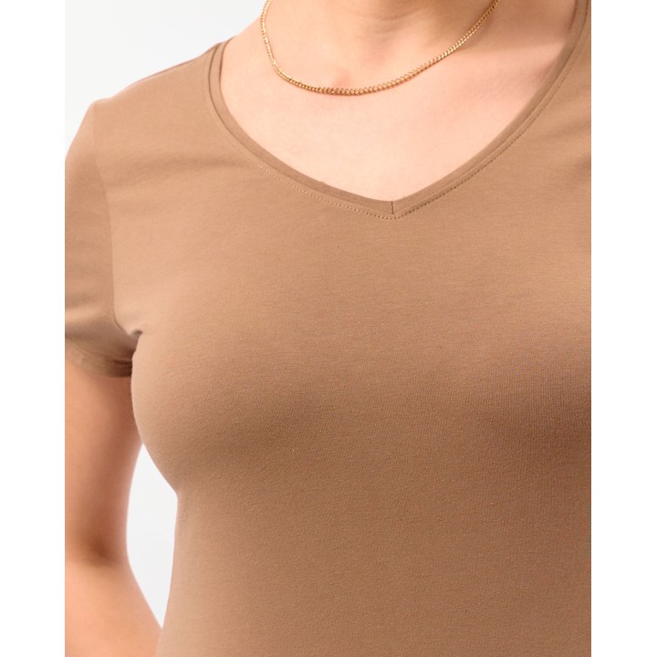 Polo Mujer Dora Core Marron Acon