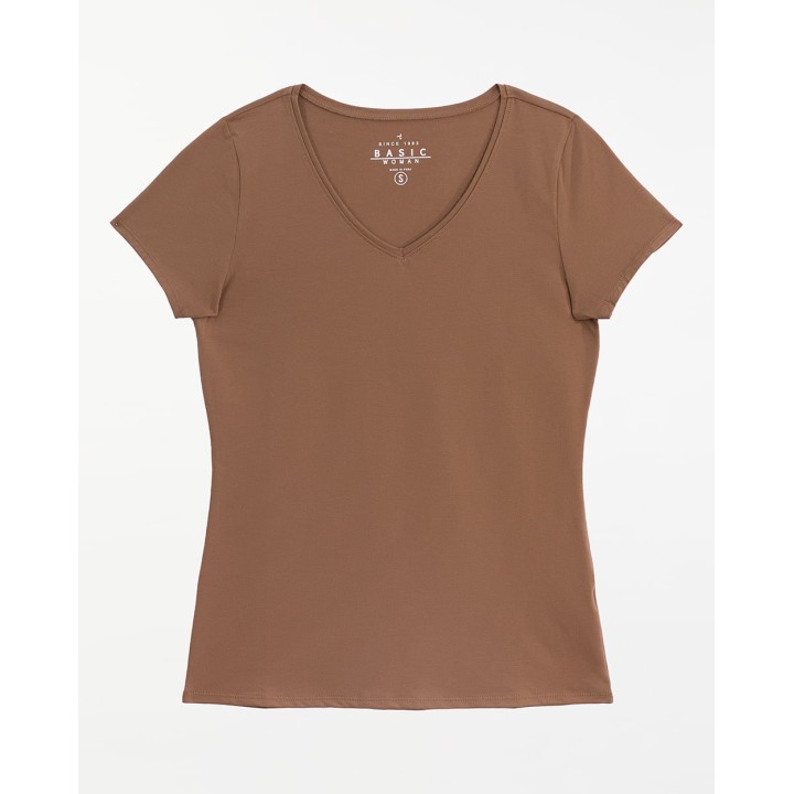 Polo Mujer Dora Core Marron Acon