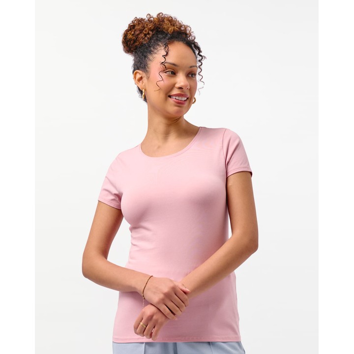 Polo Mujer Dévora Core Rosado New