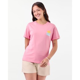 Polo Mujer Polea Rosado Icing
