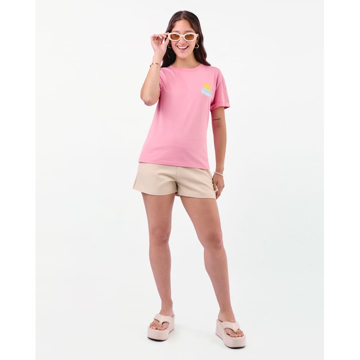 Polo Mujer Polea Rosado Icing