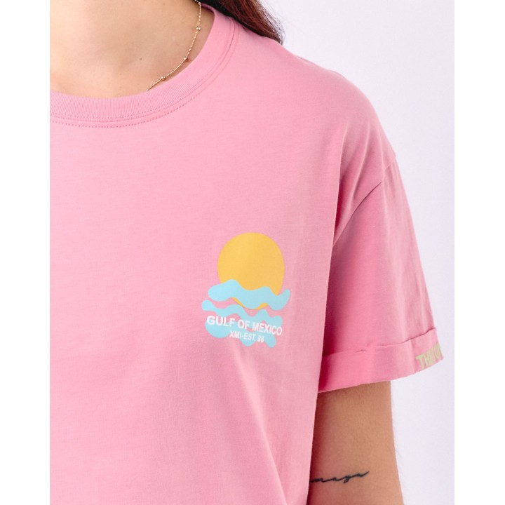 Polo Mujer Polea Rosado Icing