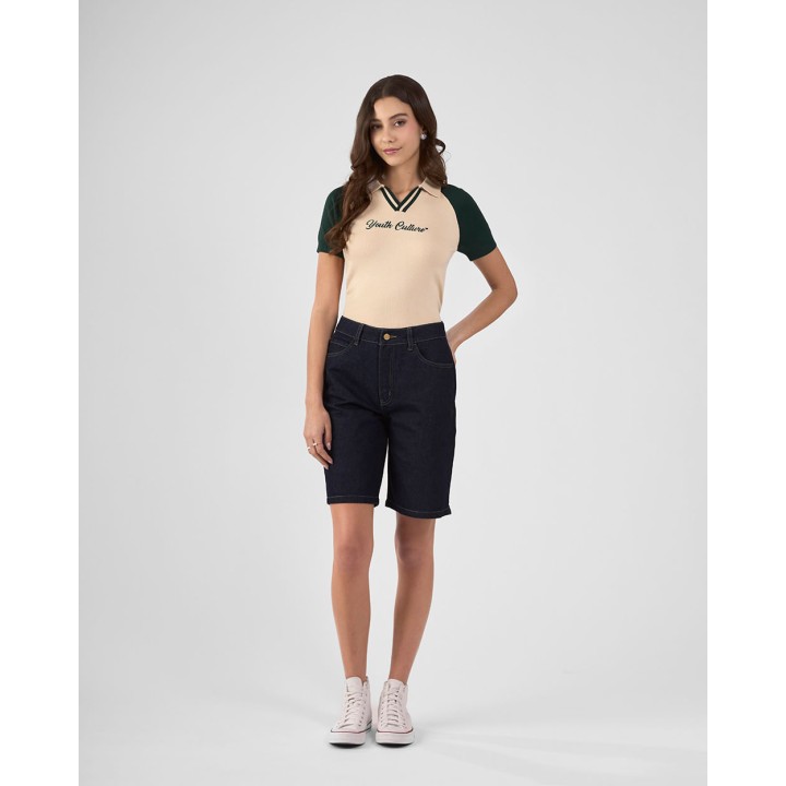 Bermuda Mujer Kayetana Den Dark Wash