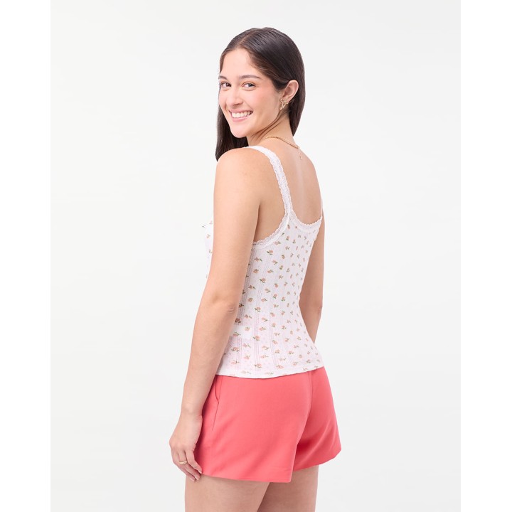 Top Mujer Ayumi Blanco