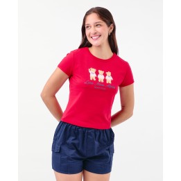 Polo Mujer Haru Rojo Prince