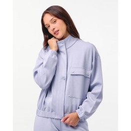 Casaca Mujer Nila Celeste Lavanda