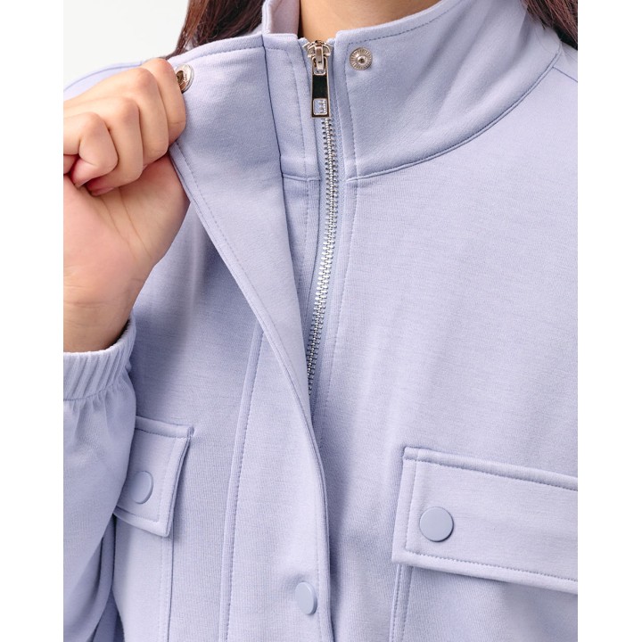 Casaca Mujer Nila Celeste Lavanda