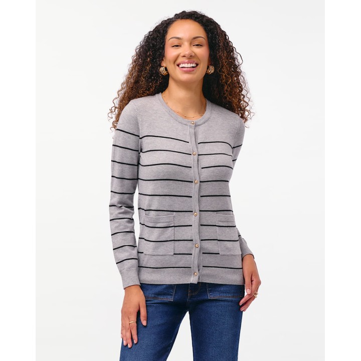 Chompa Mujer Karollis3 Gris Melange