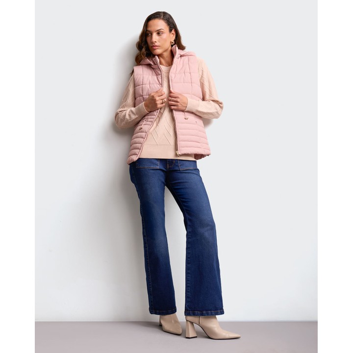Chaleco Mujer Paola 3 Rosa Nube
