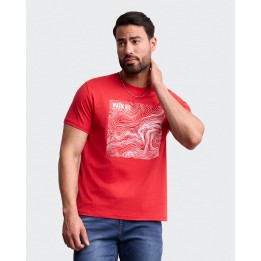 Polo Hombre Ronald Rojo Flama